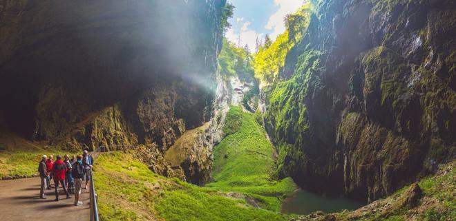 Abismo Macocha, Moravia del Sur