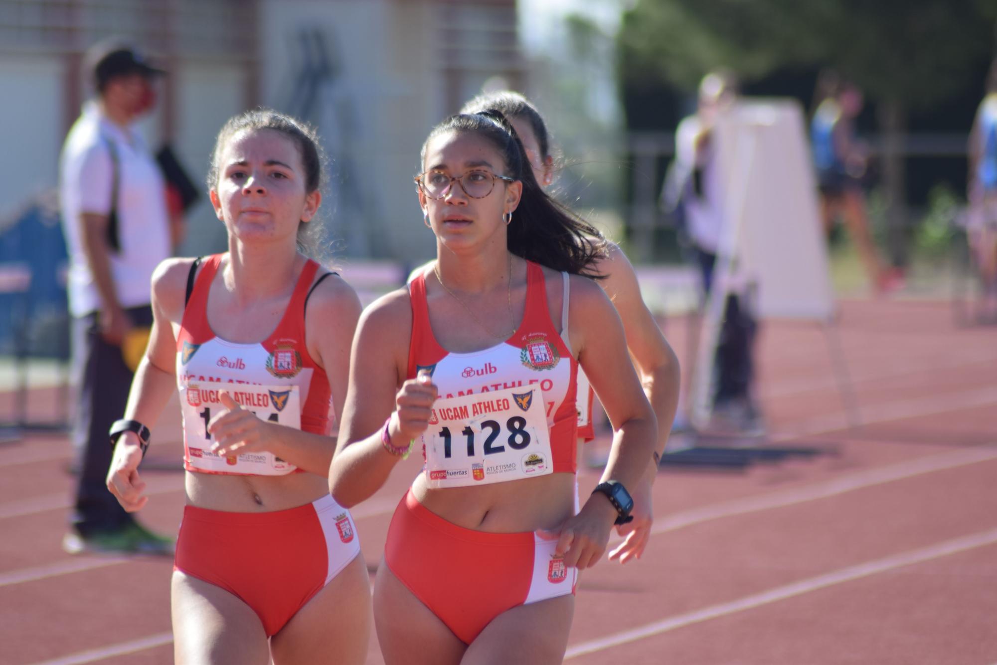 Control de atletismo en Alhama