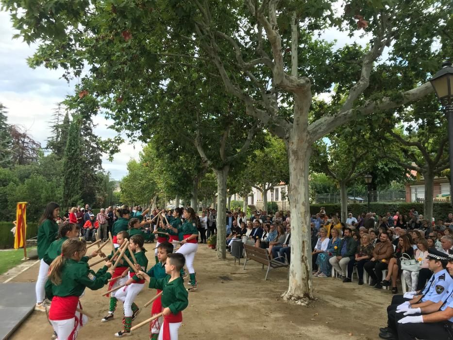 El Homrani a Sallent en la Diada 2019