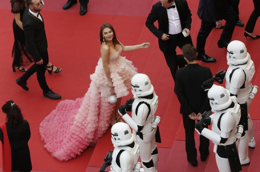 La alfombra roja de Cannes en la presentación de ''Solo: A Star Wars Story''