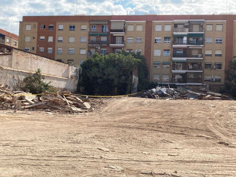 Las obras de Orriols derriban el histórico restaurante Casa Balaguer