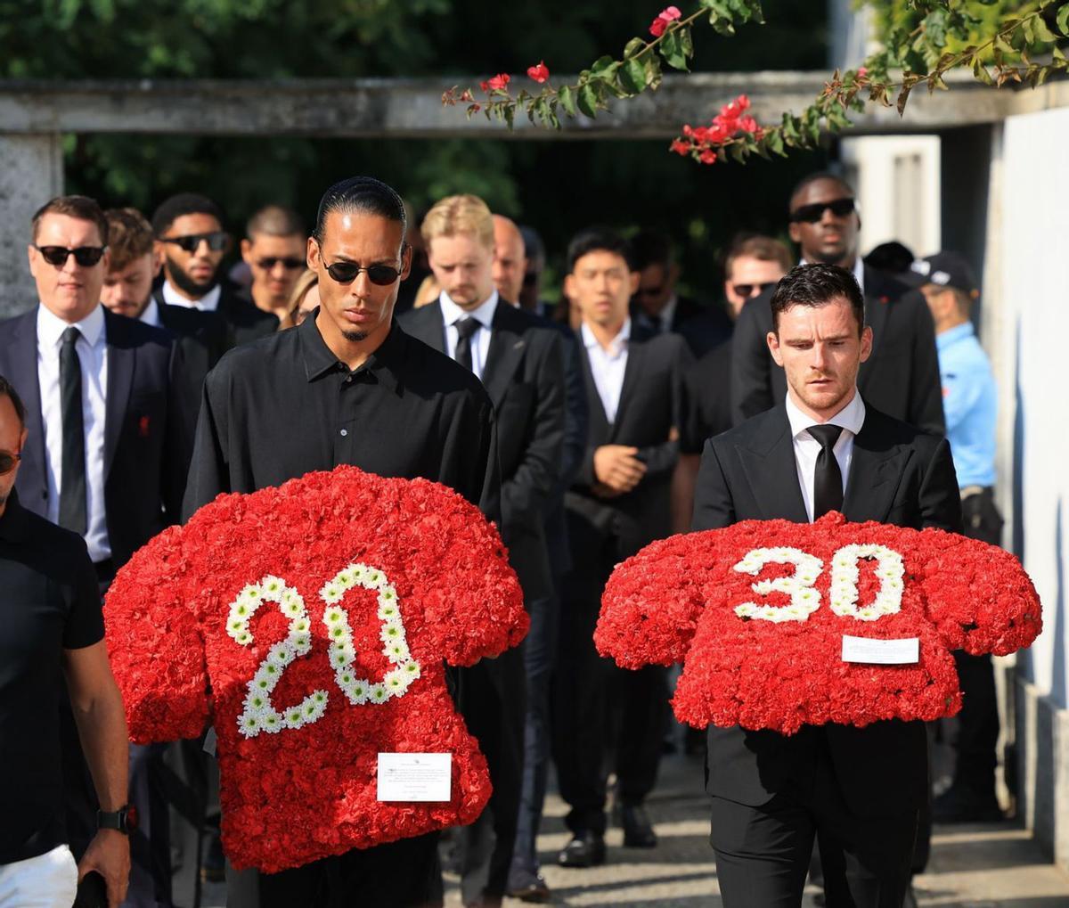 Funeral per Diogo Jota i el seu germà a Portugal Funeral per Diogo Jota i el seu germà a Portugal
