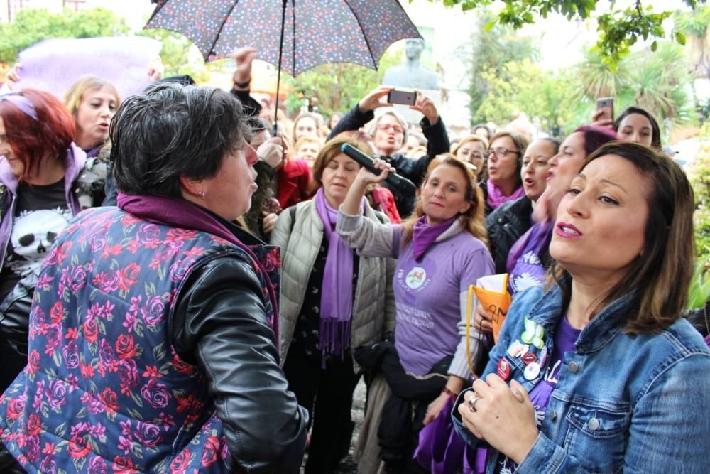 Concentración en Marbella por el 8-M