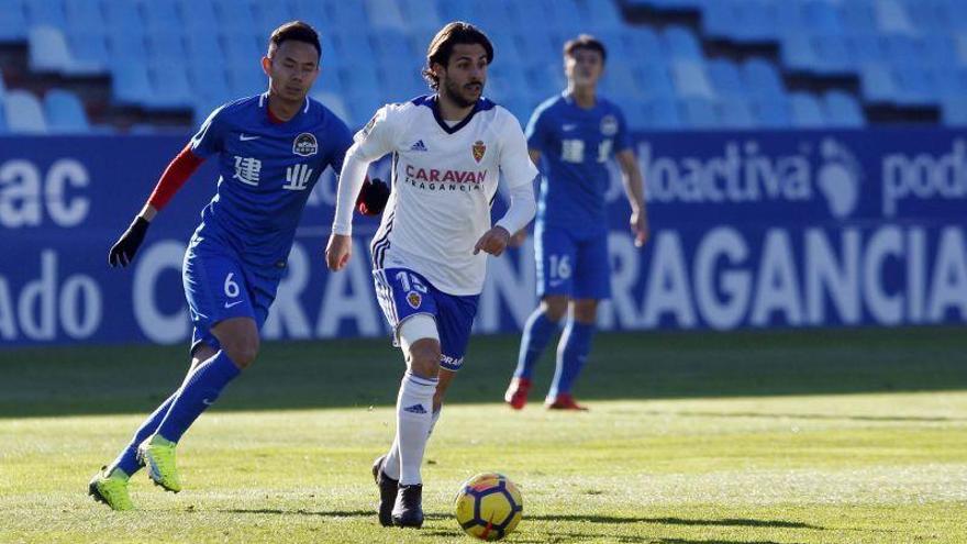 El Real Zaragoza empata en el amistoso con el Henan Jianye chino (2-2)