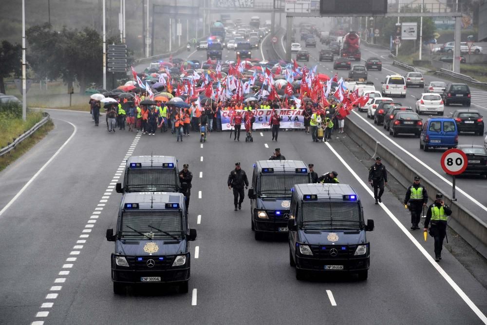 Los trabajadores afrontan la séptima jornada de huelga por el bloqueo de la negociación de un nuevo convenio colectivo.