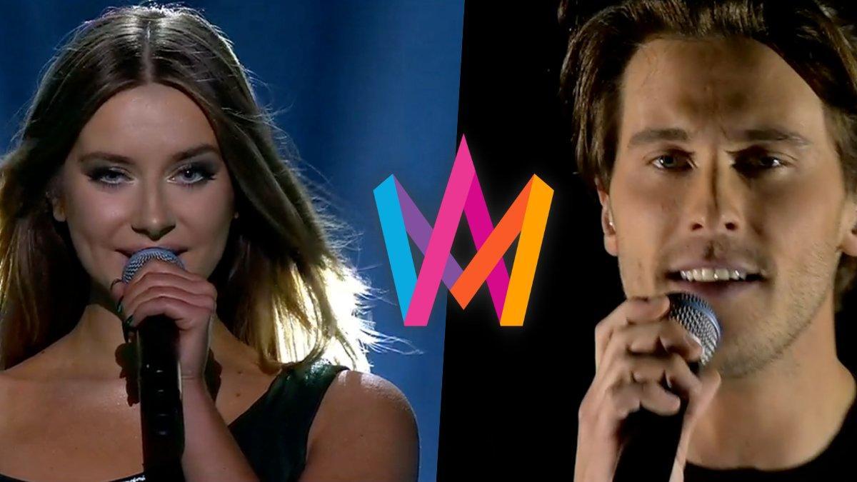 Hanna Ferm y Victor Crone, nuevos finalistas del Melodifestivalen 2020