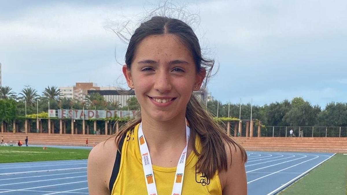 Daniela García, del CA Safor Teika, campeona provincial