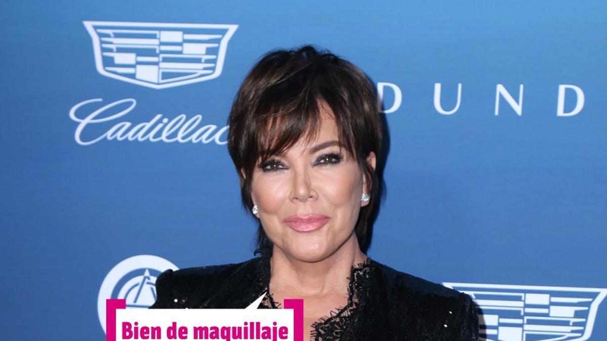 Kris jenner bien maquillada