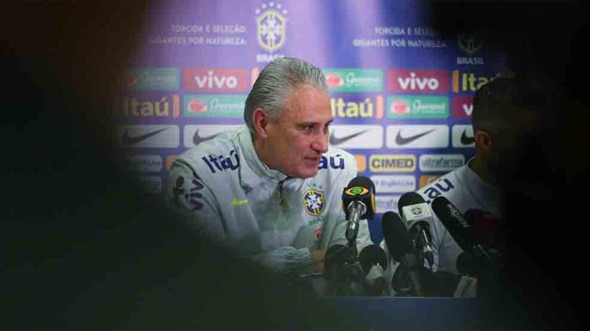 Tite, técnico de Brasil