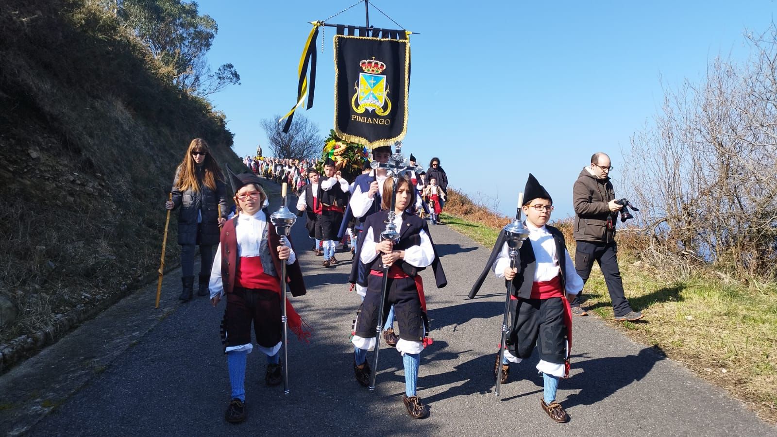 Pimiango celebra las fiestas de Santu Medé