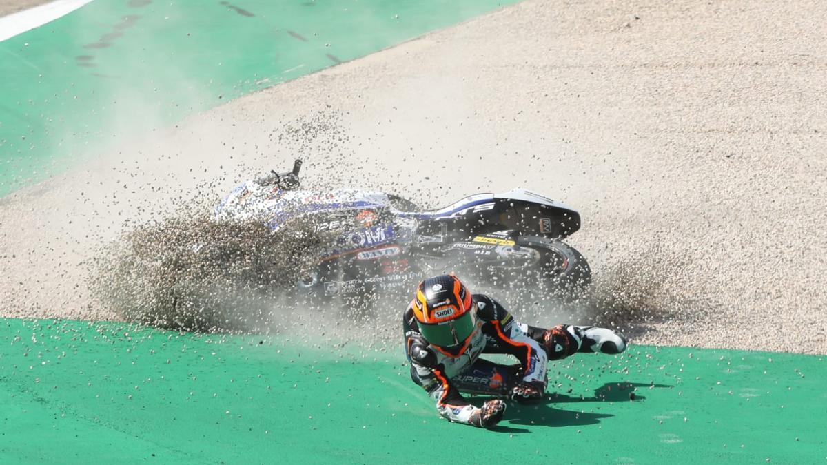 Las mejores imágenes del domingo de MotoGP en Motorland Aragón