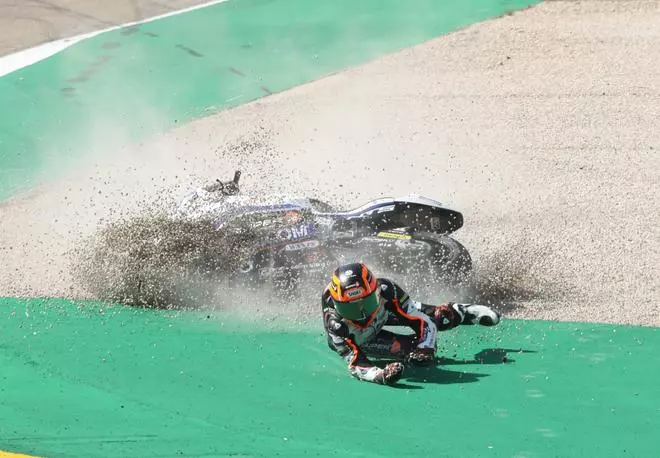 Las mejores imágenes del domingo de MotoGP en Motorland Aragón