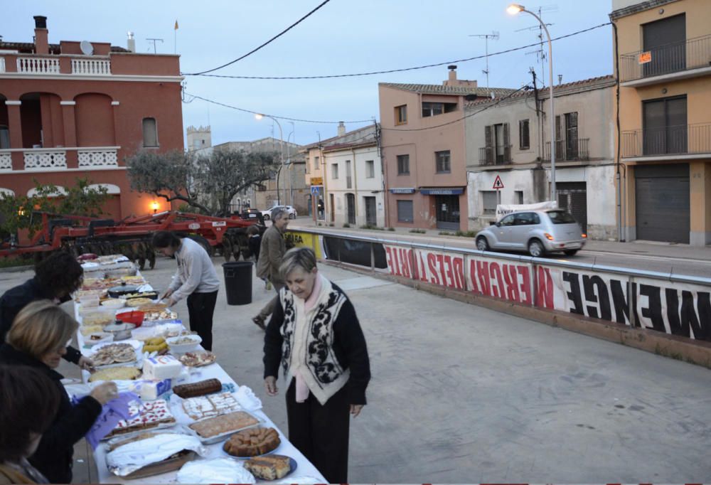 Bàscara celebra els tres any sense camions a la N-II