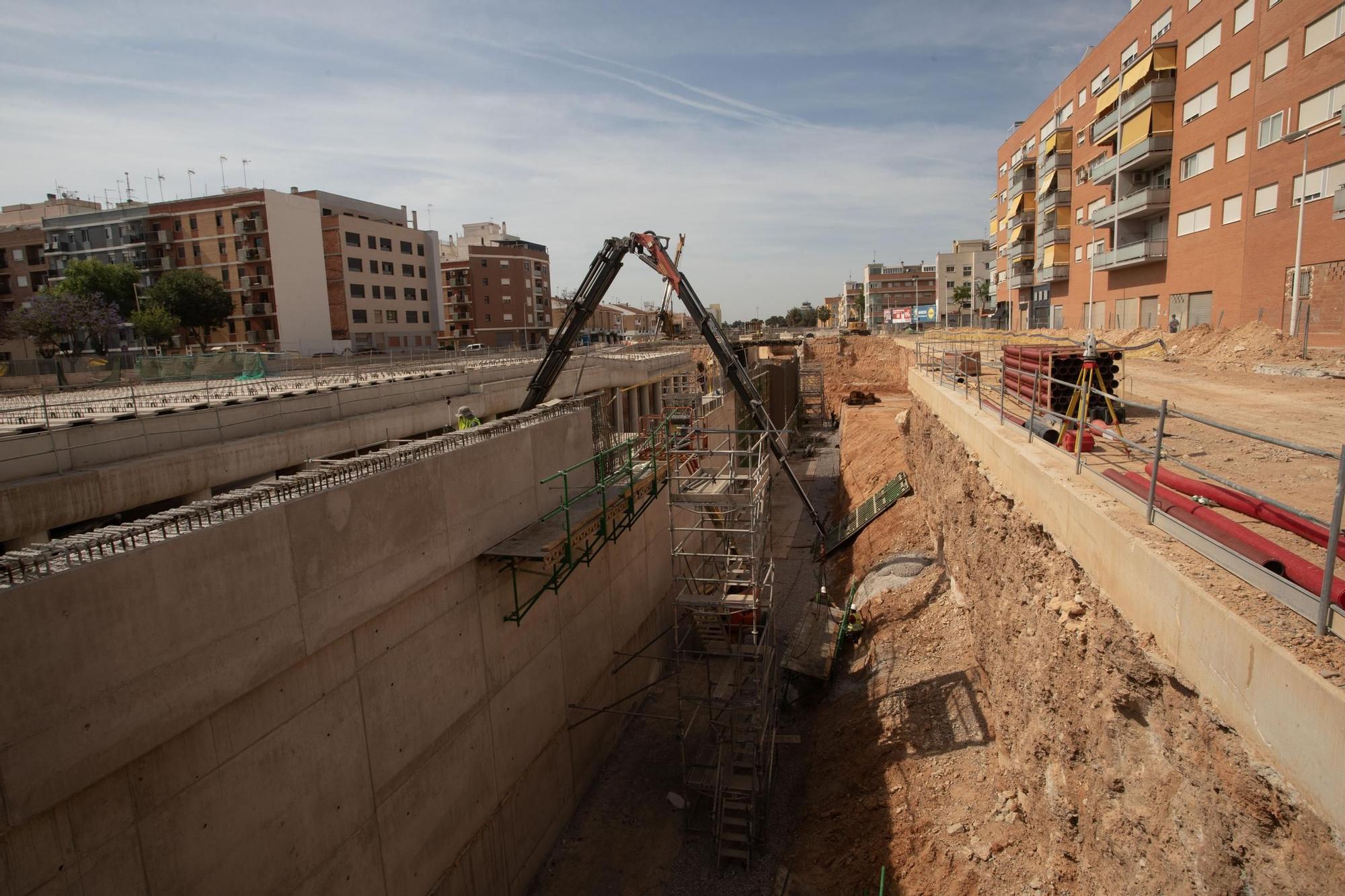 Obras en el núcleo urbano de Manises