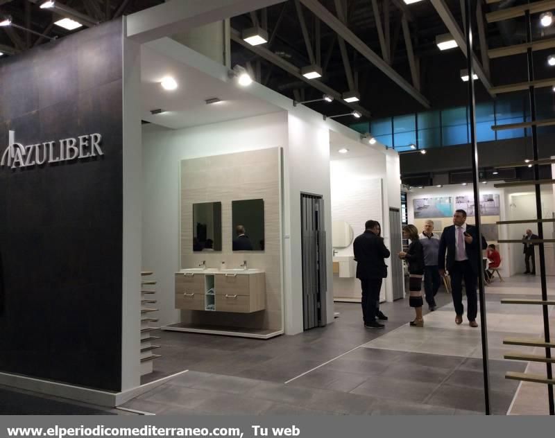 Azuliber, en la feria de Cersaie