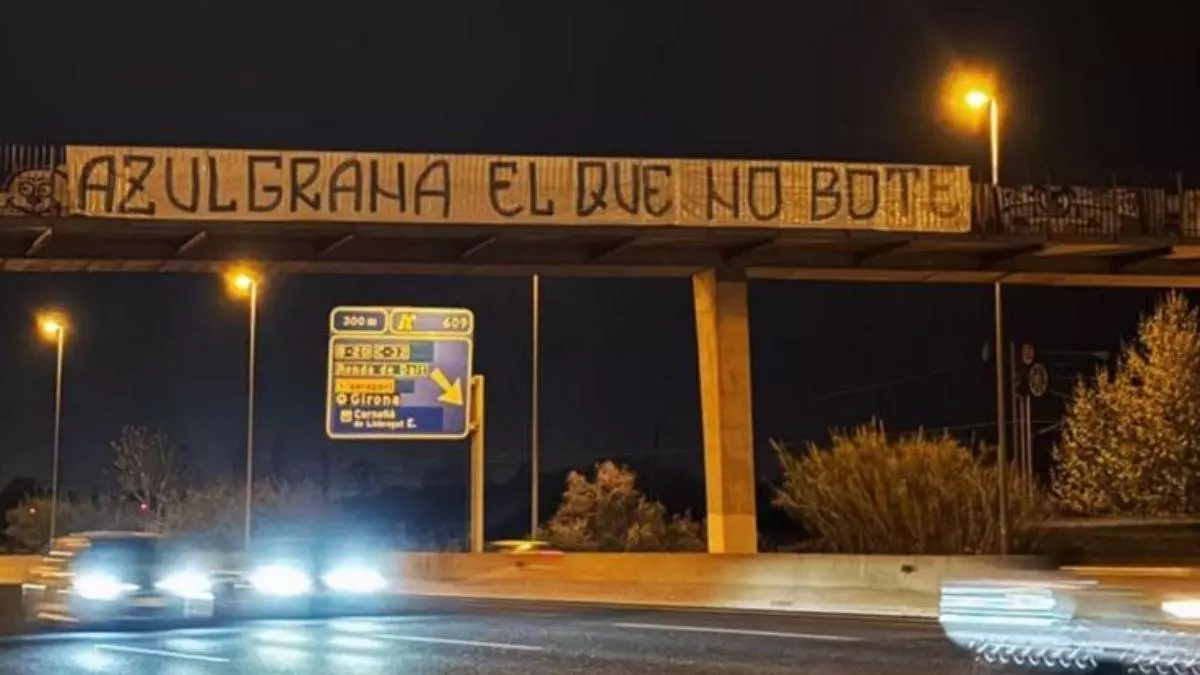 La afición del Espanyol calienta el derbi