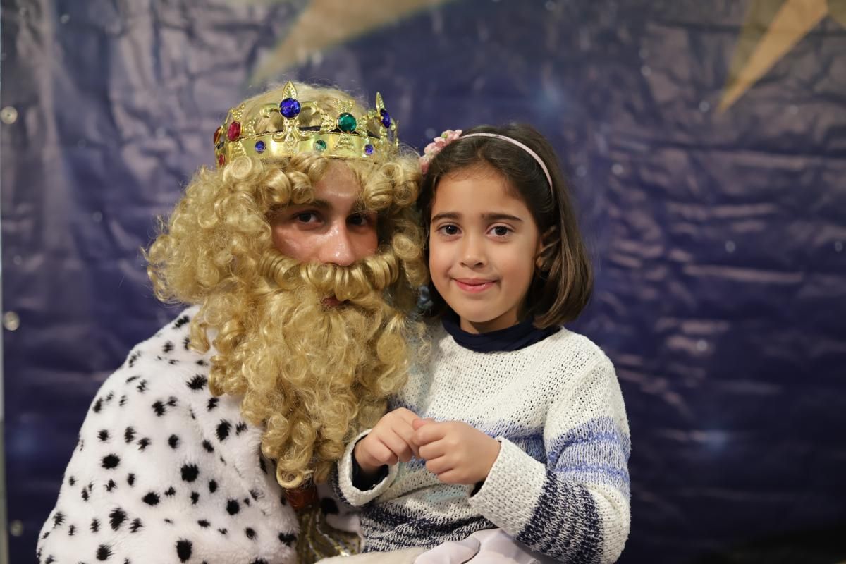 Fotos con los Reyes Magos realizadas el 3 de enero de 2018