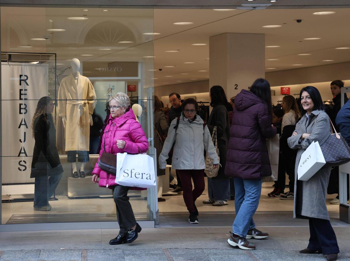 Vigo estrena unas rebajas de invierno «descafeinadas»