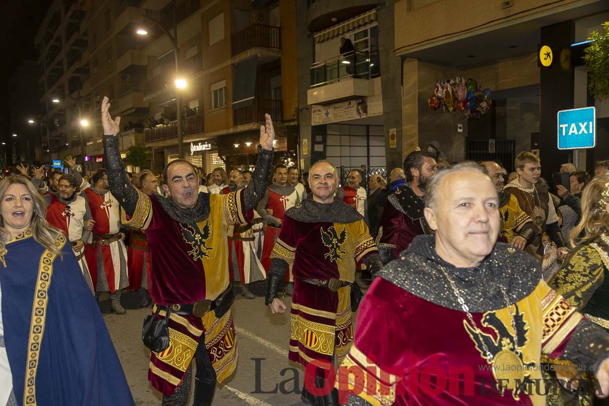 Más de mil festeros desfilan en Caravaca en el encuentro nacional de Moros y Cristianos