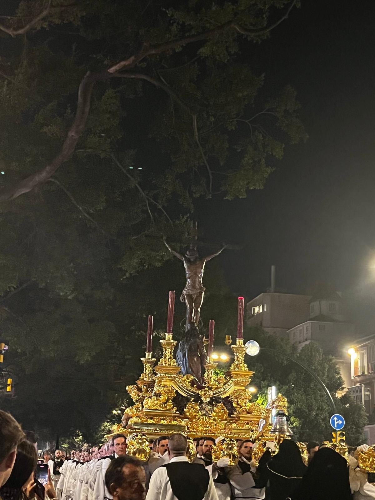 El Cristo de la Buena Muerte en la Alameda.
