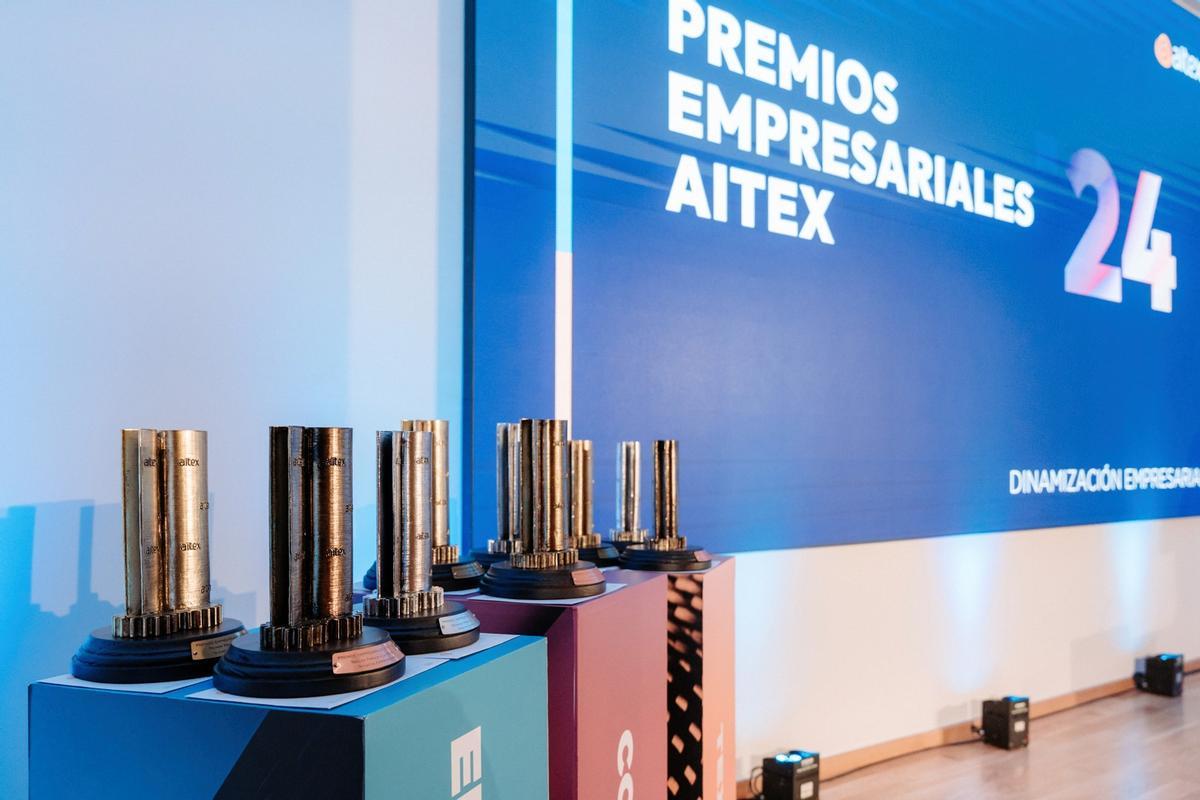 Una instantánea de los Premios AITEX 2024.