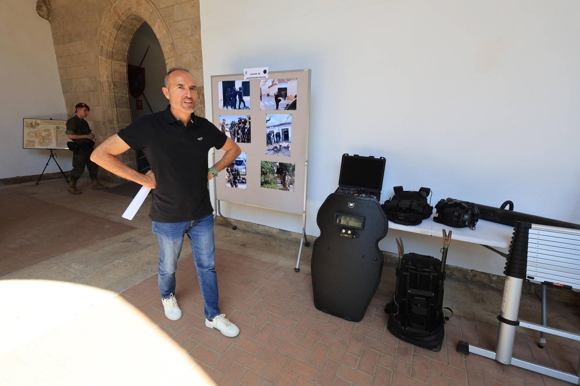 Jornada de puertas abiertas en el cuartel de Santo Domingo de València
