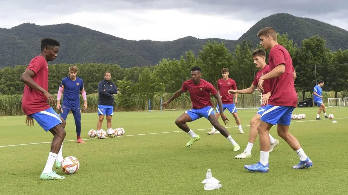 El Barça B estará del 18 al 24 de julio en las idílicas instalaciones de la Vall d'en Bas