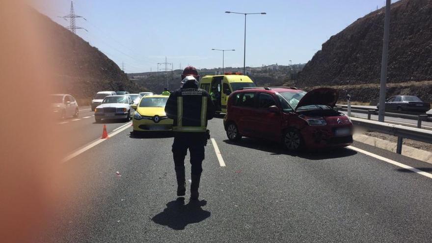 Accidentes en la capital grancanaria