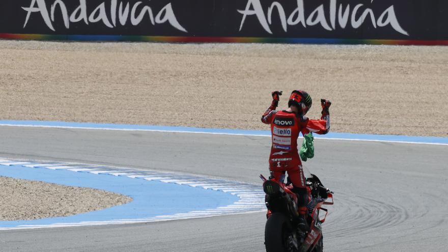 Bagnaia vence en el circuito de Jerez de MotoGP 2024