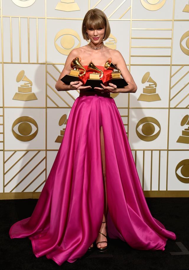 Taylor Swift se lleva tres galardones en los Grammy 2016 - Cuore