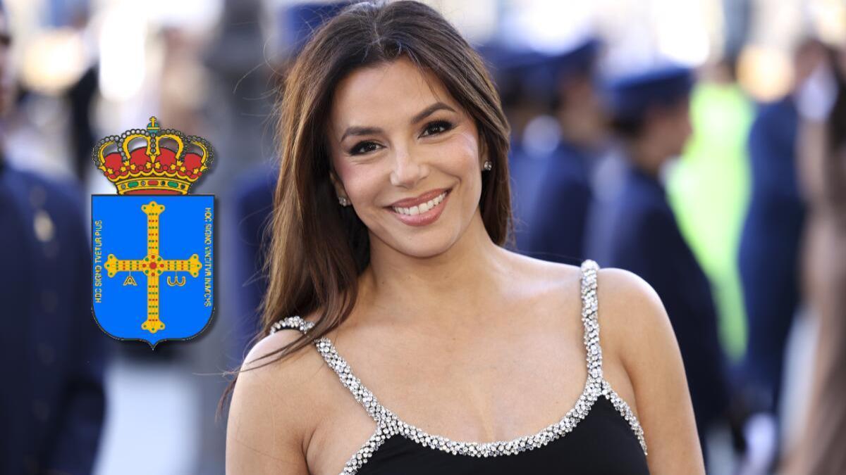 Eva Longoria, orgullosa asturiana.