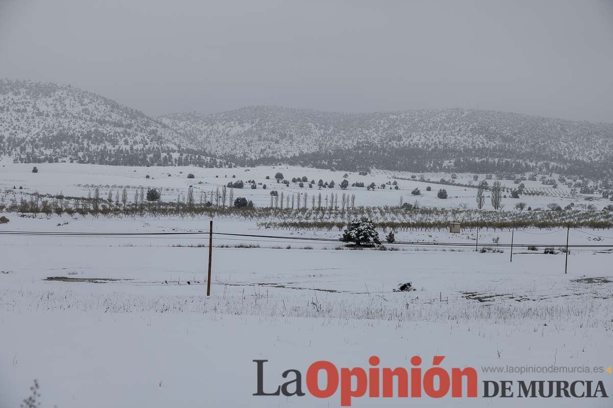 La comarca del Noroeste ofrece una estampa invernal