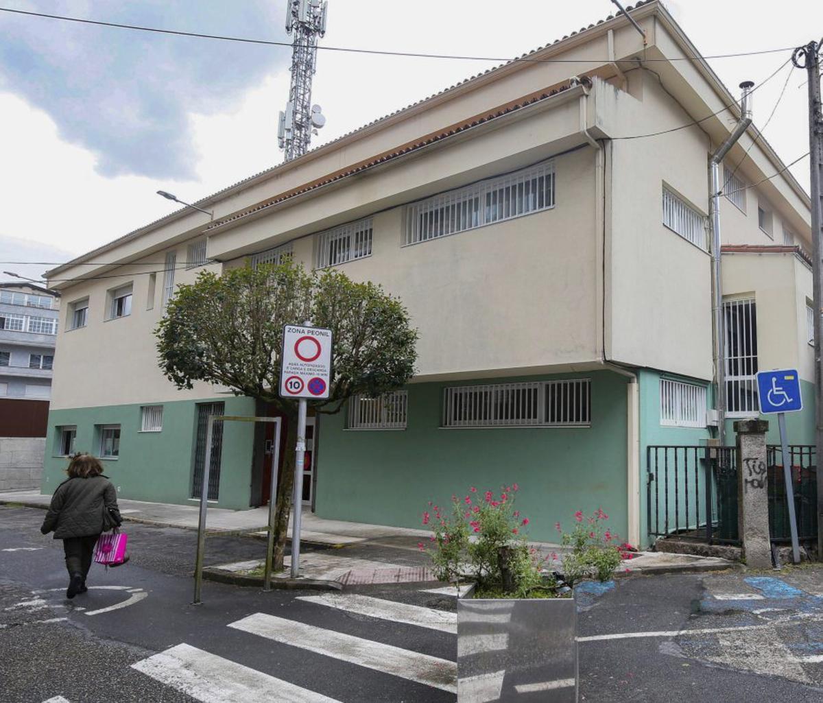 Edificio de la Escuela Infantil de Ponteareas que quedará sin uso | ANXO GUTIÉRREZ