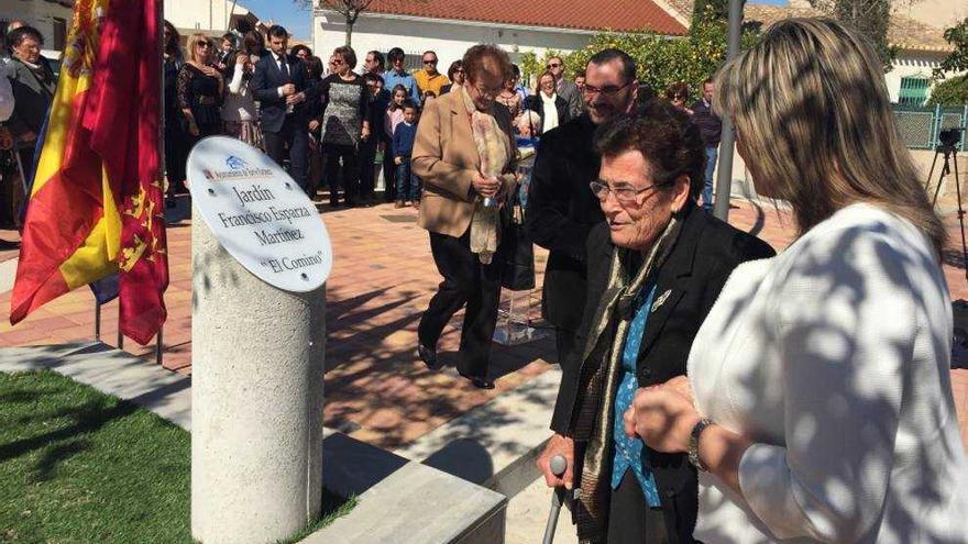 Balsicas dedica un parque a Francisco &#039;El Comino&#039;