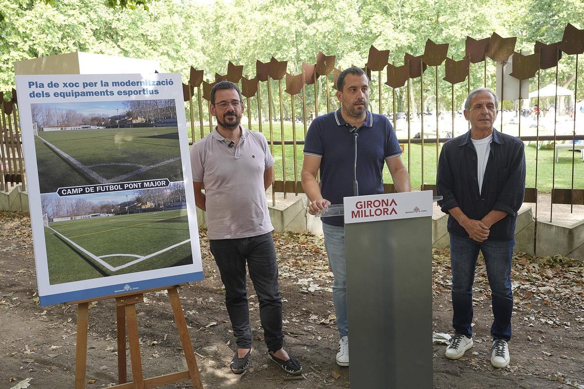 El regidor d'Esports i de Joventut, Àdam Bertran, ha concretat els equipaments i les millores del pla
