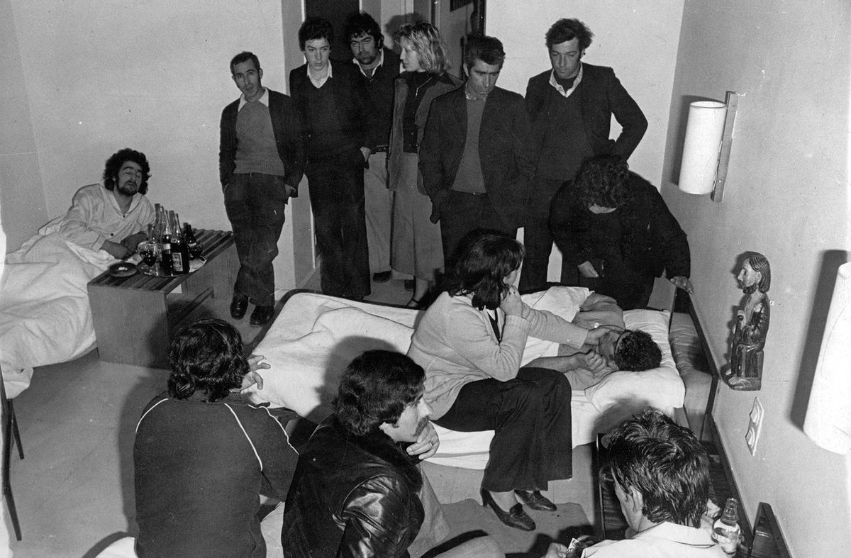 Hospedería donde se alojaron tres supervivientes, con familiares