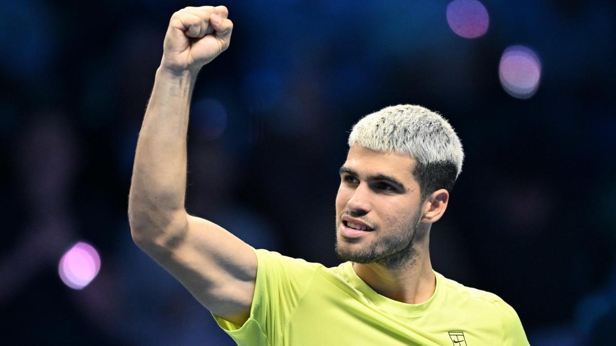 Alcaraz se cita hoy con Sinner en la final de las Nitto ATP Finals 2025