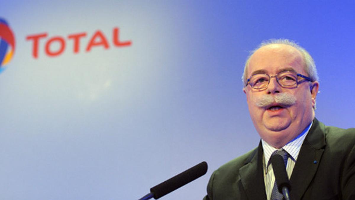 Christophe de Margerie, durante una conferencia en París, en el 2011.