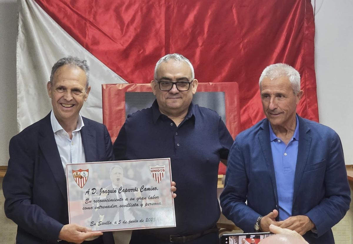 Joaquin Caparros, Joaquin Gonzalez y Pablo Blanco