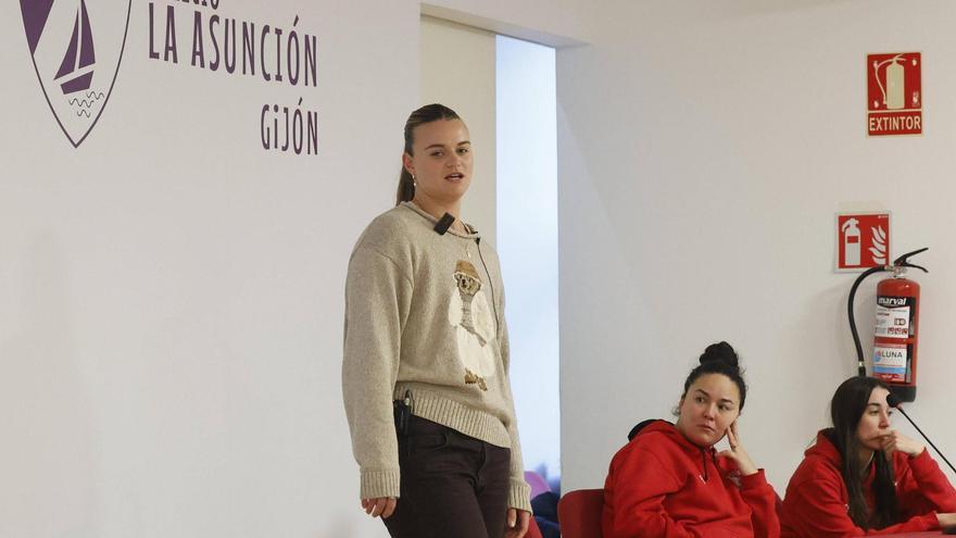 Tres referentes del deporte femenino inspiran al alumnado del Colegio de la Asunción: “Queremos vincular el deporte con el aprendizaje, con los valores”