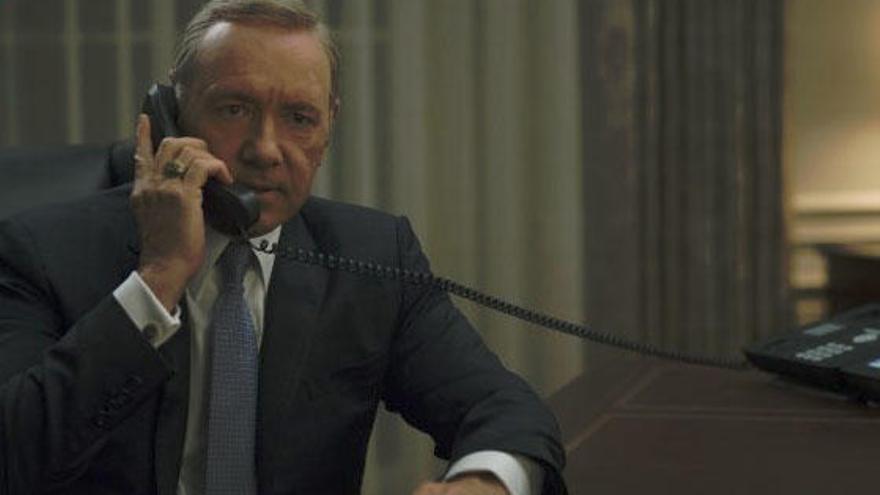 Kevin Spacey en &#039;House of Cards&#039;.