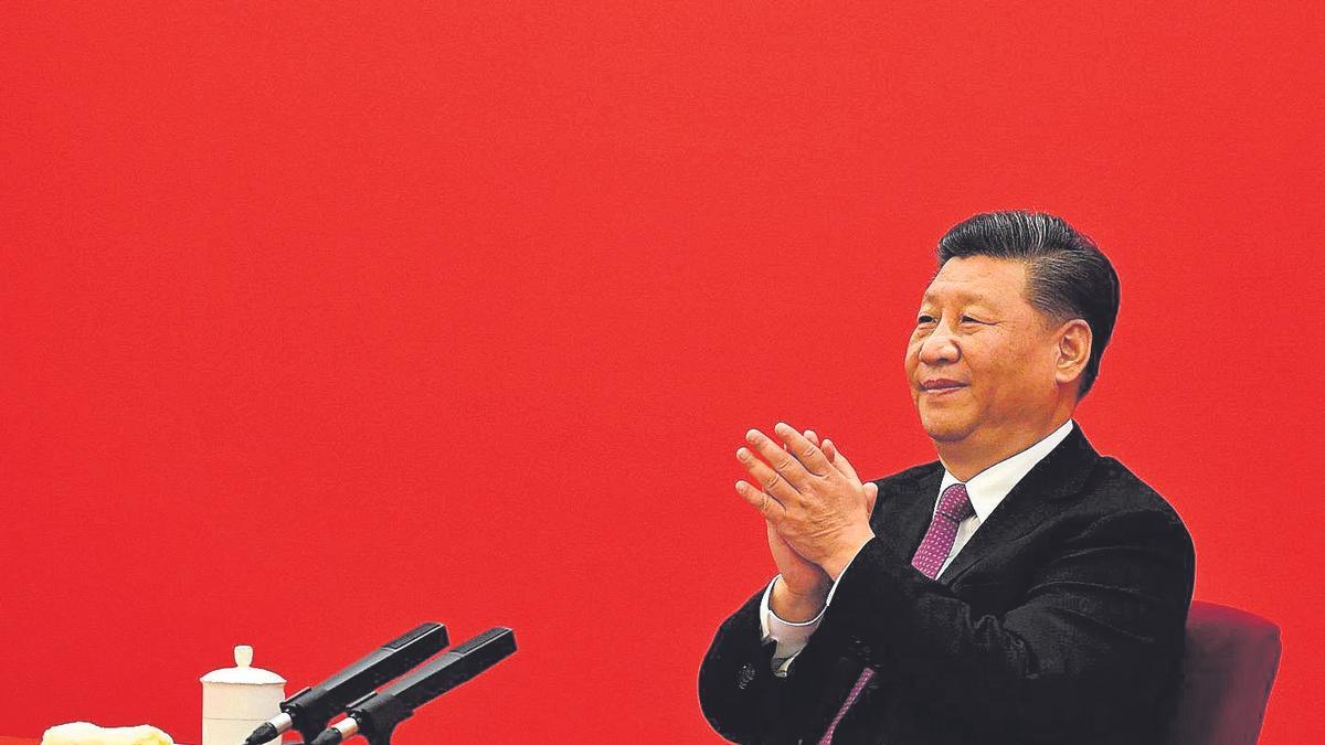 El presidente chino, Xi Jinping, durante un acto en diciembre de 2019.