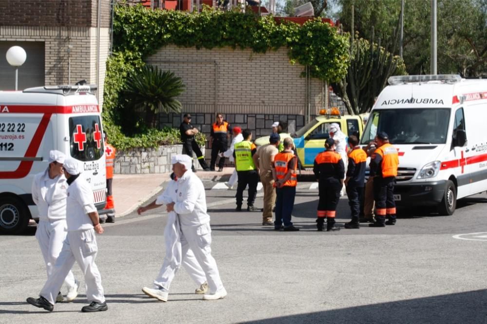 Incendio en ElPozo Alimentación