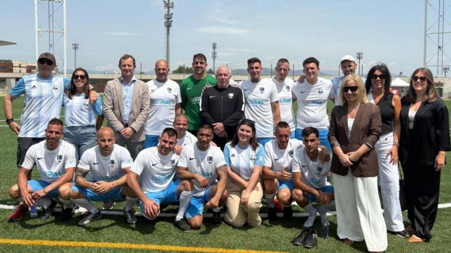 La escuadra del centro penitenciario de A Lama jugó en Madrid el Torneo Intercentros RFEF.