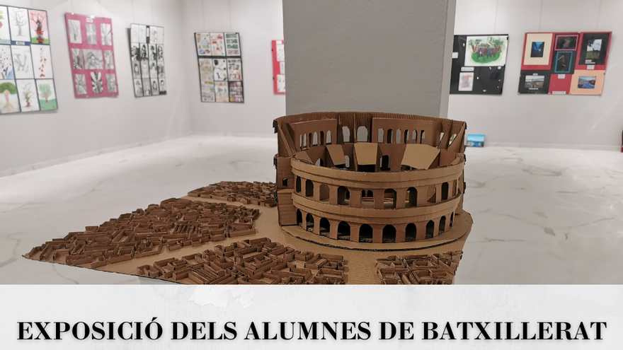 Exposición de los Alumnos de Bachillerato artístico del IES