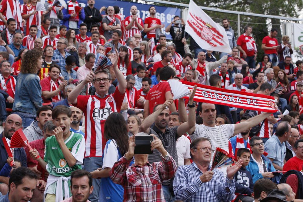 L'afició del Girona a Montilivi