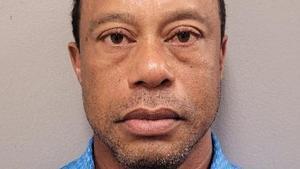 Ficha policial de Tiger Woods tras ser arrestado.