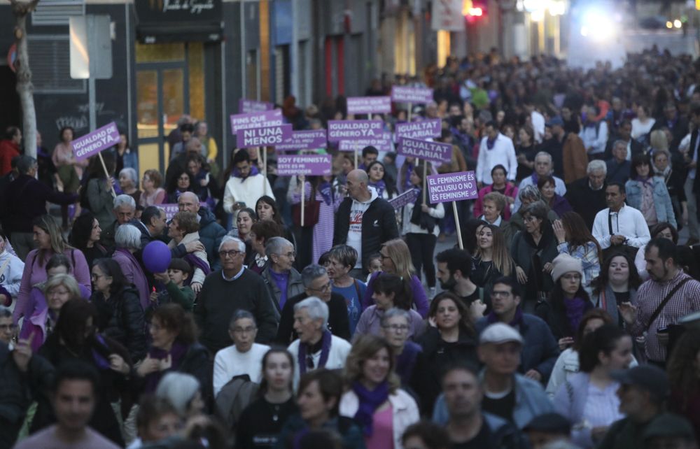 Manifestación del 8M en el Port de Sagunt