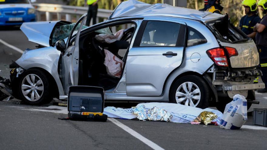 Canarias registra 68 muertes en sus carreteras durante el 2018, una más que hace un año