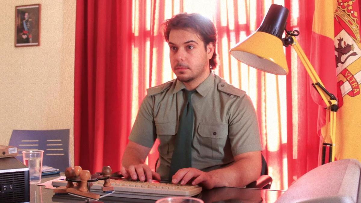 Mario Bello, uno de los actores,  en el papel de su personaje.